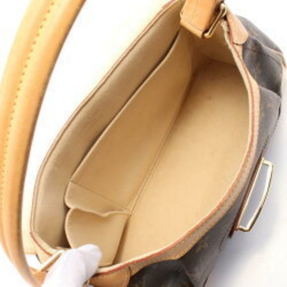 Louis Vuitton Beverly Shoulder Bag Leather Monogram Brown - Picture 3 of 8